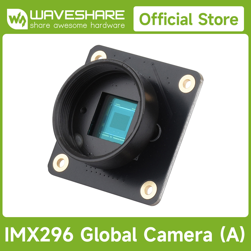 Raspberry Pi Global Shutter Camera Imx296 - โมดูลกล้อง Waveshare IMX296 กล้องชัตเตอร์แบบ Global (A)