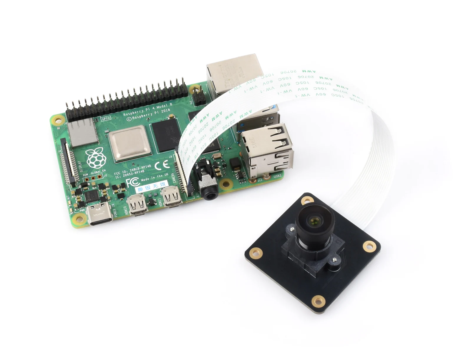 กล้องโมโน Waveshare IMX296 1.6 - Raspberry Pi Global Shutter Camera Imx296 บทวิจารณ์และราคา